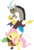 Size: 8916x13021 | Tagged: safe, artist:spottedlions, discord, fluttershy, g4, absurd resolution, female, hug, male, ship:discoshy, shipping, simple background, straight, transparent background, vector