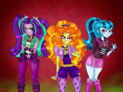 Size: 640x480 | Tagged: safe, artist:tinacrazy29, adagio dazzle, aria blaze, sonata dusk, equestria girls, g4, trio