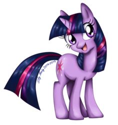 Size: 1200x1272 | Tagged: safe, artist:montyth, twilight sparkle, g4, female, open mouth, simple background, smiling, solo, transparent background