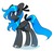 Size: 1280x1211 | Tagged: safe, artist:kilo, oc, oc only, oc:fire juggler blue, pegasus, pony, smiling