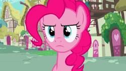 Size: 690x388 | Tagged: safe, screencap, pinkie pie, earth pony, pony, a friend in deed, g4, season 2, animated, check, check mark, felt, female, gif, mare, reaction image, solo