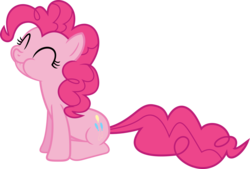 Size: 3571x2409 | Tagged: safe, artist:porygon2z, pinkie pie, g4, eating, eyes closed, female, high res, puffy cheeks, simple background, solo, transparent background, vector