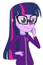 Size: 2192x3359 | Tagged: safe, artist:mit-boy, sci-twi, twilight sparkle, human, equestria girls, g4, concerned, glasses, high res, simple background, transparent background, vector, worried