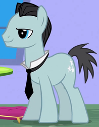 Size: 665x848 | Tagged: safe, screencap, bruce mane, g4, the crystal empire, background pony, pillow, solo