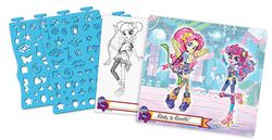 Size: 955x493 | Tagged: safe, fluttershy, pinkie pie, sour sweet, human, equestria girls, g4, my little pony equestria girls: friendship games, arrow, bow (weapon), bow and arrow, female, merchandise, outfit, ready to rumble, roller skates, weapon