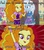 Size: 976x1103 | Tagged: safe, edit, edited screencap, screencap, adagio dazzle, sweetie belle, trixie, equestria girls, g4, my little pony equestria girls: rainbow rocks, berserk, berserk abridged, caption, female, griffith, guts (berserk), image macro, lesbian, meme, meta, personal space invasion, ship:triagio, shipping