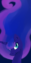 Size: 512x1024 | Tagged: safe, artist:fraida94, princess luna, g4, female, solo