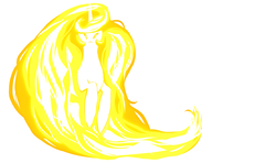 Size: 2800x1653 | Tagged: safe, artist:fraida94, princess celestia, g4, female, fire, solo