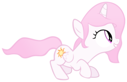 Size: 3543x2292 | Tagged: safe, artist:unfiltered-n, princess celestia, pony, g4, cewestia, female, filly, high res, simple background, smiling, solo, transparent background, vector