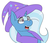 Size: 2635x2292 | Tagged: safe, artist:psicarii, trixie, pony, unicorn, g4, female, high res, mare, portrait, solo