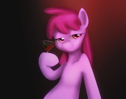 Size: 3000x2352 | Tagged: safe, artist:kloudmutt, artist:kurausuki, berry punch, berryshine, g4, alcohol, drink, female, glass, high res, solo