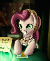 Size: 1400x1680 | Tagged: safe, artist:sa1ntmax, pinkie pie, spitfire, tabun art-battle, g4, gypsy pie, russian