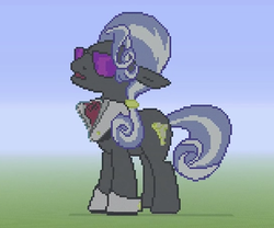 Size: 1230x1024 | Tagged: safe, hoity toity, earth pony, g4, male, minecraft, minecraft pixel art, pixel art, stallion