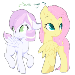 Size: 500x500 | Tagged: safe, artist:smallandnaughty, fluttershy, oc, oc:princess pastel, pegasus, pony, g4, ask, explanation, explicit source, tumblr