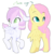 Size: 500x500 | Tagged: safe, artist:smallandnaughty, fluttershy, oc, oc:princess pastel, pegasus, pony, g4, ask, explanation, explicit source, tumblr