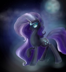 Size: 768x840 | Tagged: safe, artist:echovoiceheart, nightmare rarity, pony, g4, female, solo