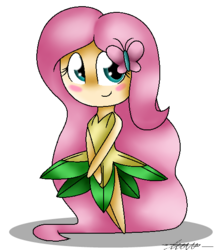 Size: 497x566 | Tagged: safe, artist:neborec, fluttershy, human, g4, clothes, dress, female, humanized, solo