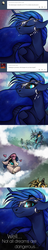 Size: 1280x6684 | Tagged: safe, artist:casynuf, bon bon, derpy hooves, lyra heartstrings, princess luna, sweetie drops, earth pony, anthro, dreamwalker-luna, g4, comic, dream walker luna, hand, heart, jewelry, looking at you, open mouth, smiling, tumblr
