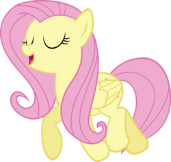 Size: 6000x5696 | Tagged: safe, artist:slb94, fluttershy, filli vanilli, g4, absurd resolution, eyes closed, female, simple background, solo, transparent background, vector