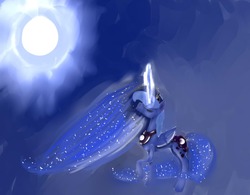 Size: 1280x998 | Tagged: safe, artist:purple, princess luna, lunadoodle, g4, female, solo