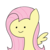 Size: 600x600 | Tagged: safe, artist:godofsteak, fluttershy, g4, wollap style