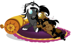 Size: 6500x4000 | Tagged: safe, artist:junkiesnewb, oc, oc only, oc:nox arcana, oc:tempest arcana, oc:whirlwind dust, bat pony, bat pony unicorn, pony, vampire, vampony, wingless bat pony, absurd resolution, bed, bolster pillow, bracelet, collar, cuddling, curved horn, cute, eyes closed, family, fangs, female, filly, foal, horn, male, mare, married, noxwind, on back, on side, parent:oc:nox arcana, parent:oc:whirlwind dust, parents:noxwind, prone, shipping, simple background, sleeping, slit pupils, smiling, snuggling, stallion, straight, transparent background, unshorn fetlocks, vector