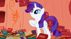 Size: 1099x597 | Tagged: safe, screencap, rarity, g4, sonic rainboom (episode), female, solo