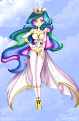 Size: 1909x2934 | Tagged: safe, artist:myumlamy, princess celestia, human, g4, humanized