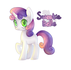 Size: 2064x2034 | Tagged: safe, artist:sannykat, sweetie belle, pony, unicorn, g4, female, filly, heart eyes, high res, raised hoof, simple background, smiling, solo, transparent background, wingding eyes