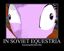 Size: 750x600 | Tagged: safe, twilight sparkle, g4, 3d, in soviet russia, mmd, motivational poster