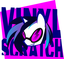 Size: 3220x3000 | Tagged: safe, artist:up1ter, dj pon-3, vinyl scratch, g4, female, high res, poster, solo