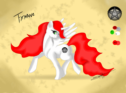 Size: 6900x5100 | Tagged: safe, artist:littlewolfstudios, oc, oc only, oc:firemane, alicorn, pony, absurd resolution, alicorn oc, female, prance, reference sheet, solo, trotting