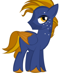 Size: 2829x3392 | Tagged: safe, oc, oc only, horse, pegasus, pony, base used, blue, high res, male, stallion