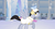 Size: 1099x597 | Tagged: safe, screencap, applejack, felix, parasol, twilight sparkle, pegasus, pony, g4, sonic rainboom (episode), background pony, race swap, snow, snowflake, weather factory uniform