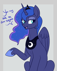 Size: 600x748 | Tagged: safe, artist:lulubell, princess luna, g4, askprincessluna, female, solo, tumblr