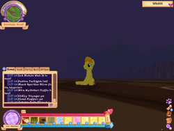 Size: 1024x768 | Tagged: safe, oc, oc only, legends of equestria, game breaking, glitch, out of bounds