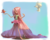 Size: 2500x2000 | Tagged: safe, artist:verrmont, fluttershy, bird, human, g4, clothes, eyes closed, female, flattershy, hair over one eye, high res, humanized, skinny, skirt, solo, thin