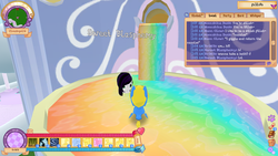 Size: 1280x720 | Tagged: safe, screencap, legends of equestria, g4, bath, game, rainbow