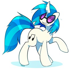 Size: 1280x1260 | Tagged: safe, artist:kilo, dj pon-3, vinyl scratch, g4, female, solo