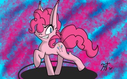 Size: 2560x1600 | Tagged: safe, artist:ritsuku, pinkie pie, g4, female, solo