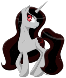 Size: 824x970 | Tagged: safe, artist:missitofu, oc, oc only, oc:blood moon, pony, unicorn, commission