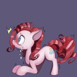 Size: 3000x3000 | Tagged: safe, artist:unousaya, pinkie pie, earth pony, pony, g4, blushing, crying, female, high res, mare, pixiv, solo