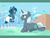 Size: 2790x2140 | Tagged: safe, artist:cuddlehooves, oc, oc only, oc:dusk shadow, oc:grey ghost, alicorn, pony, unicorn, alicorn oc, baby, baby pony, baby powder, colt, crib, cuddlehooves is trying to murder us, cute, diaper, father and son, foal, folded wings, full body, glowing, glowing horn, high res, horn, indoors, looking at each other, looking at someone, lying down, magic, male, mobile, pacifier, poofy diaper, prone, rattle, smiling, stallion, telekinesis, tongue out, unicorn oc, weapons-grade cute, wings