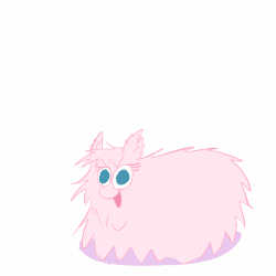 Size: 500x500 | Tagged: safe, artist:pikapetey, oc, oc only, oc:fluffle puff, pony, g4, animated, cute, female, flufflebetes, frame by frame, hyperactive, jumping, mare, ocbetes, solo