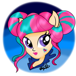 Size: 900x900 | Tagged: safe, artist:leonhernanthepony, sour sweet, human, equestria girls, g4, my little pony equestria girls: friendship games, female, solo