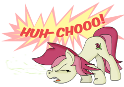 Size: 2000x1408 | Tagged: safe, artist:graymist, roseluck, g4, comic, mucus, nostrils, sneezing, snot