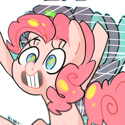 Size: 3000x3000 | Tagged: safe, artist:foxtali, pinkie pie, g4, female, high res, solo