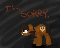 Size: 1600x1280 | Tagged: safe, artist:emberfall0507, oc, oc only, pony, crying, solo