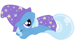 Size: 1500x828 | Tagged: safe, artist:starlightlore, trixie, pony, unicorn, g4, female, mare, simple background, solo, transparent background