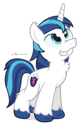 Size: 540x825 | Tagged: safe, artist:dm29, shining armor, pony, unicorn, g4, chest fluff, colt, colt shining armor, cross-eyed, cute, fluffy, fuzznums, grin, looking up, male, shining adorable, simple background, smiling, solo, transparent background, vector, younger
